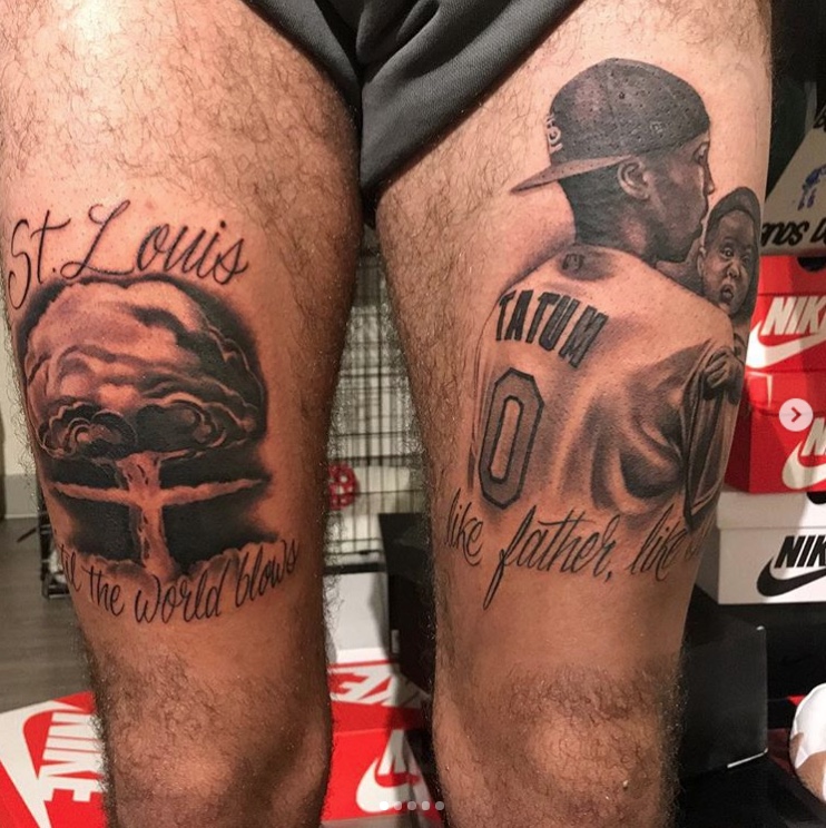 NBA TATTOOS Jayson Tatum