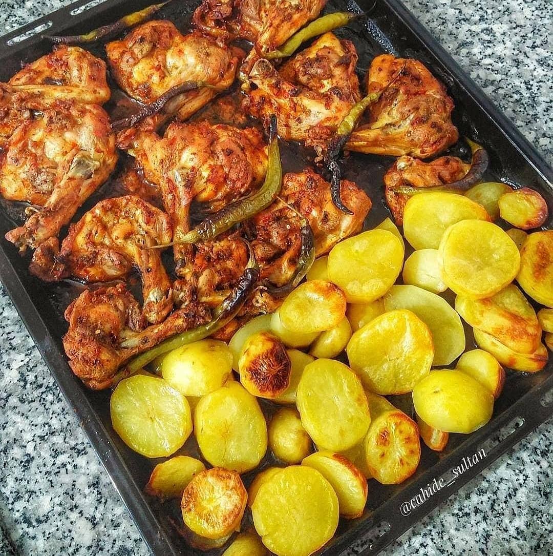 Fırında Tavuklu Patates Pratik Tarifim