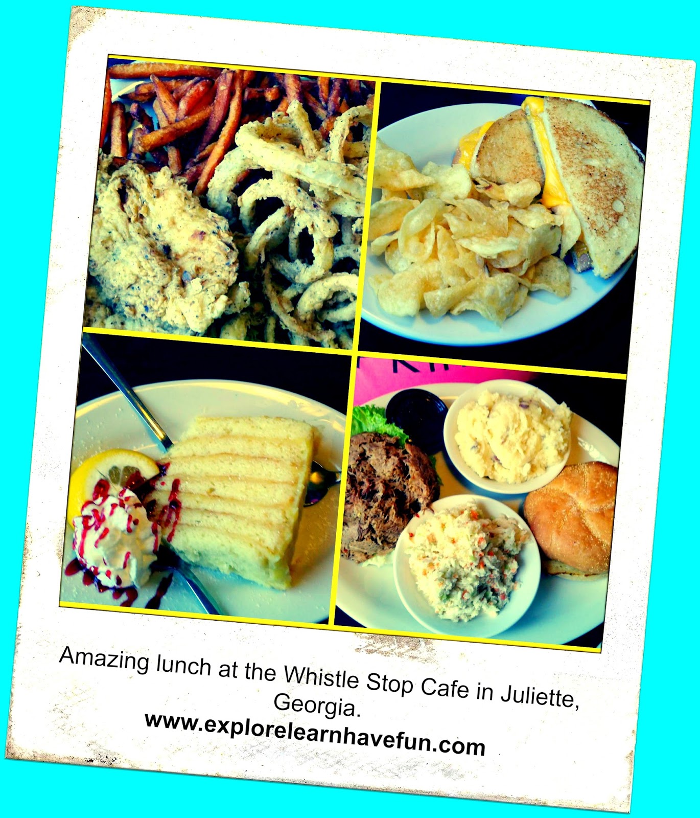 Explore Learn Have Fun! Travel The Whistle Stop Cafe in Juliette, GA