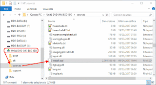 File install.esd Windows 10