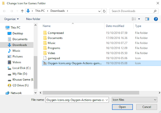 Cara Mengubah Icon Folder di Windows Menjadi Icon Lainnya