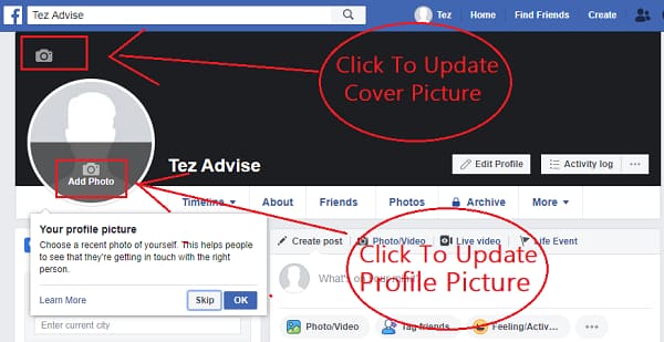 How to use facebook and facebook privacy settings » Tezadvise.com