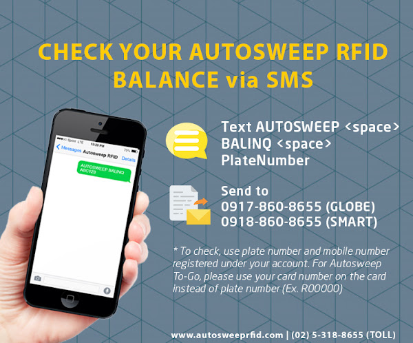 HOW TO CHECK RFID BALANCE? Autosweep and Easytrip Balance Inquiry