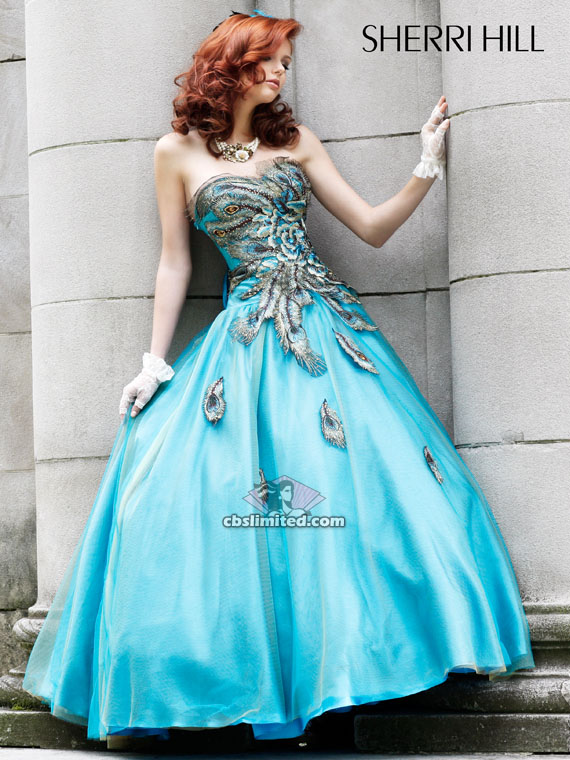 vestido de debutante 2 em 1 azul tiffany
