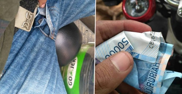 Tak Sadar Kancing Celana Dibuka Paksa Oleh Penumpang, Meski Kesal Driver GoJek ini dapat Berkah Lumayan