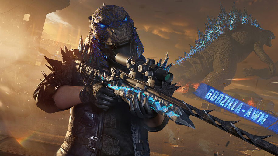PUBG Mobile Godzilla Set Skin 4K #7720a Wallpaper iPhone Phone
