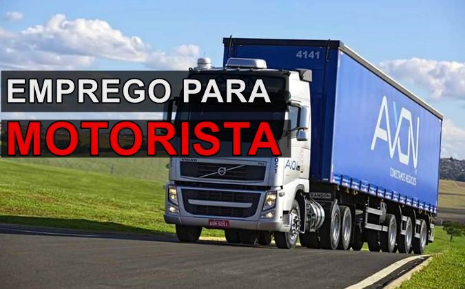 Transportadora Axon abre vagas para Motorista