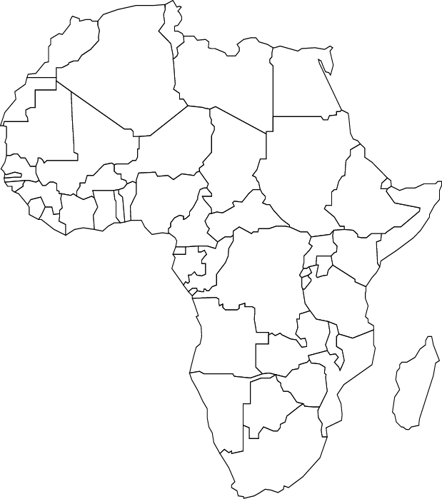 Free Printable Africa Map