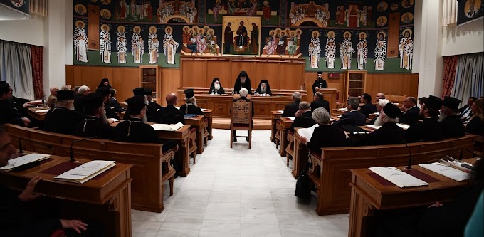 Σκληρή ανακοίνωση της Ιεράς Συνόδου για Θεία Κοινωνία και Μητροπολίτη Λαγκαδά Ιωάννη