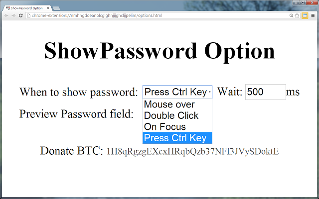 Chrome外掛，破解顯示網頁上的星號密碼，ShowPassword！(擴充功能)