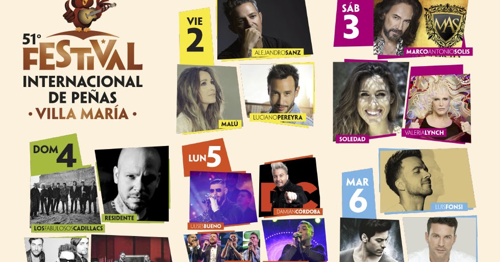 Festival Villa Maria 2018