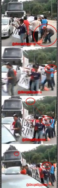 Staf PKR cam suspek serang bas Jelajah Merdeka, Polis meminta dua wartawan akhbar Suara Keadilan supaya mengenalpasti individu yang terlibat dalam serangan ke atas bas yang digunakan dalam satu kempen PKR di Melaka.
