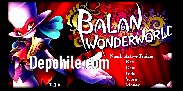 Balan Wonderworld PC Oyunu Para, Kaynak Trainer Hilesi İndir