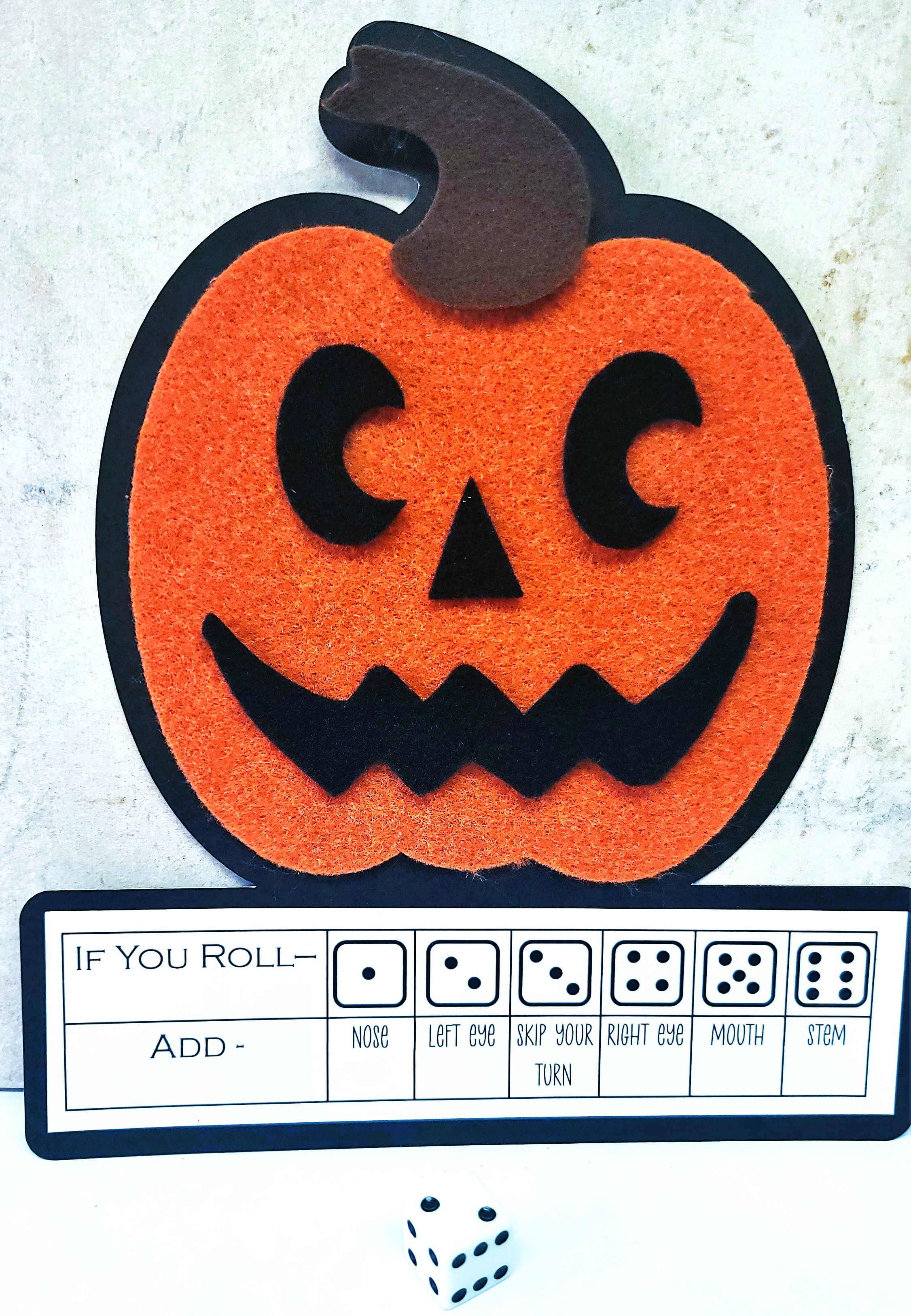 Fields Of Heather Make A JackOLantern Roll A Doodle Game With free