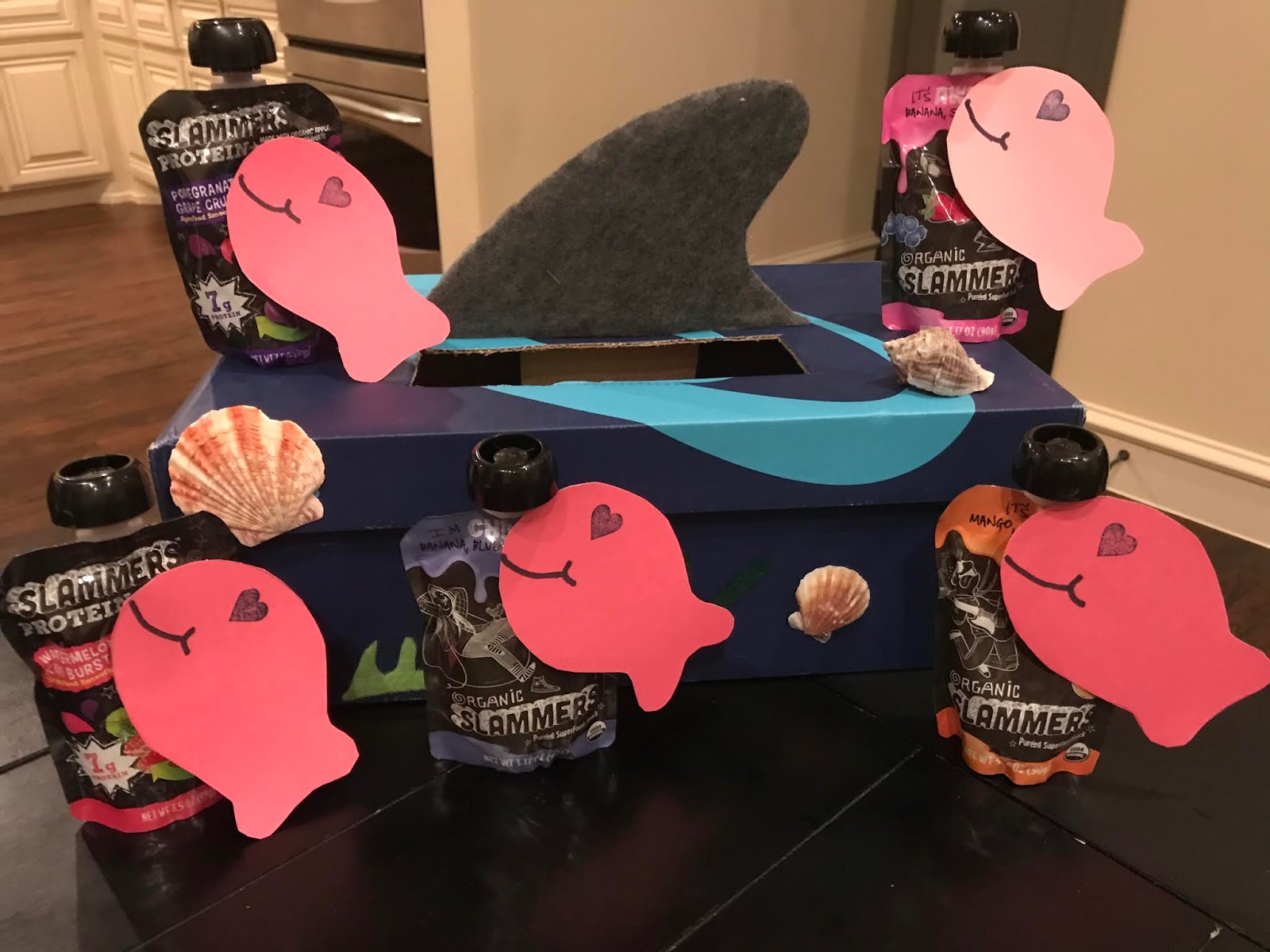 DIY Shark Valentine's Day Box ~ Dallas Mom Blog and Fort Worth Mom