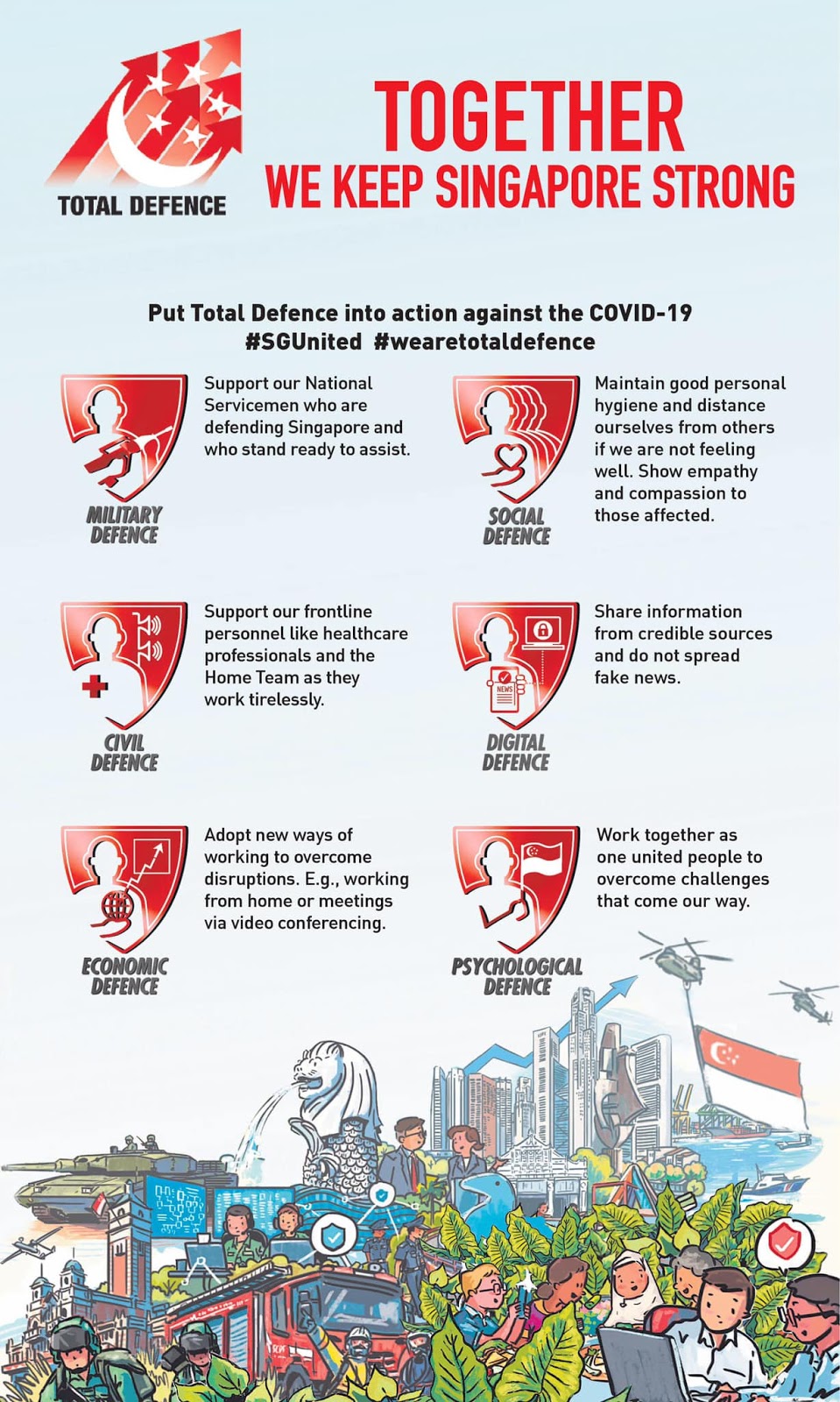 If Only Singaporeans Stopped to Think Total Defence Day 2020