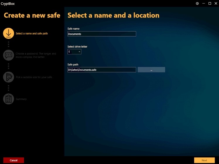Phần mềm CryptBox