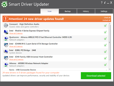 Smart Driver Updater 4.0.5 Build 4.0.0.1761 + Portable FULL CRACK