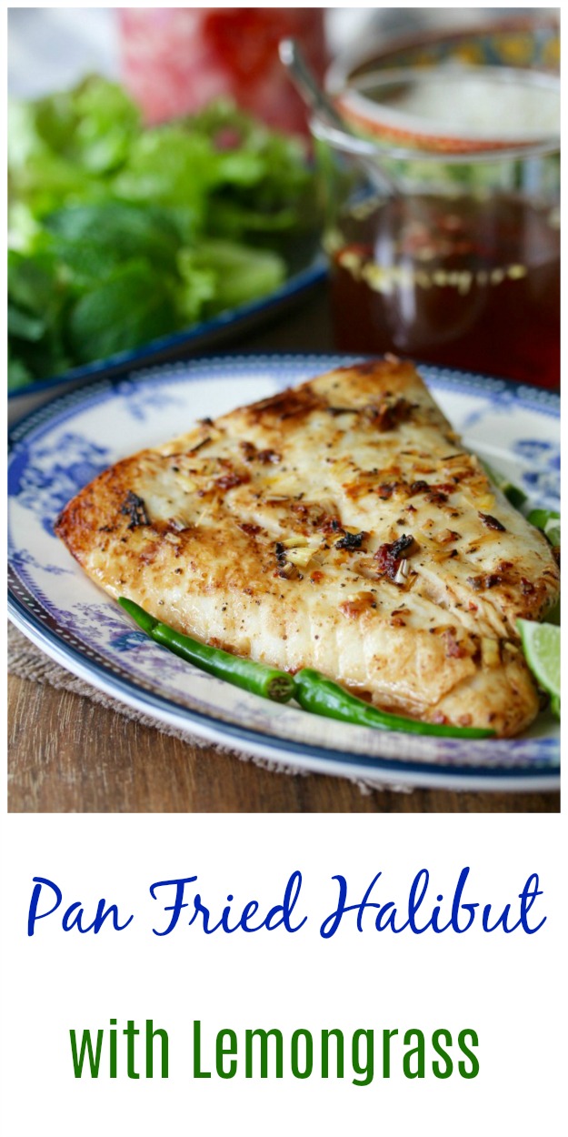 VietnameseStyle Pan Fried Halibut with Lemongrass and Nước Chấm