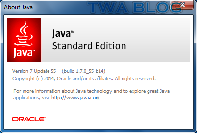 Windows Administrator Blog: Java Runtime Environment 8 Update 5  ปิดช่องโหว่ความปลอดภัยที่สามารถใช้ยึดระบบได้