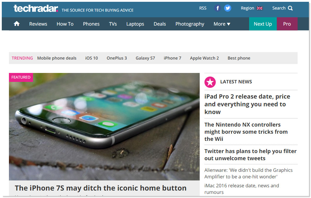 Top 10 Best Tech News sites And Blogs (2018 Updated) Megaupdate24