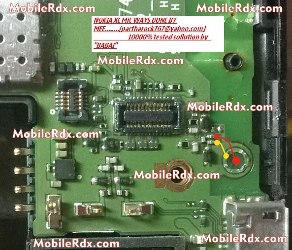 Nokia XL Mic Solution Jumper Problem Ways Microphone ~ Forid TeleCom