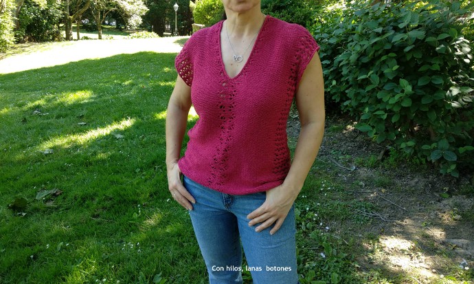 Con hilos, lanas y botones: Aiko Sleeveless Top