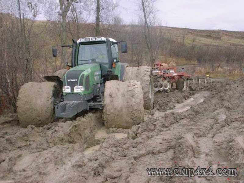 Tractors Farm Machinery Fendt Stuck & Mud
