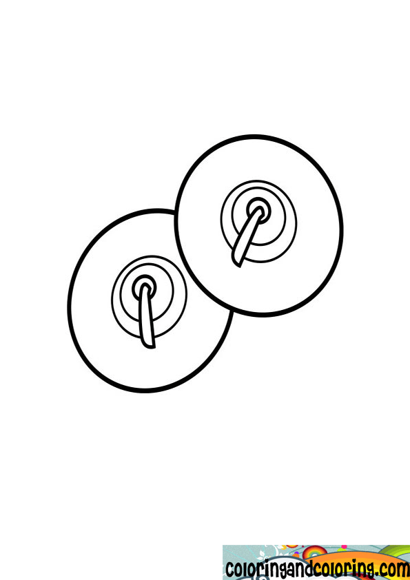 Cymbals Coloring Coloring Pages Coloring Pages