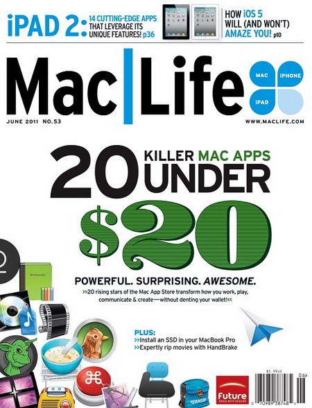 Mac Life Magazine Killers Applications - June 2011