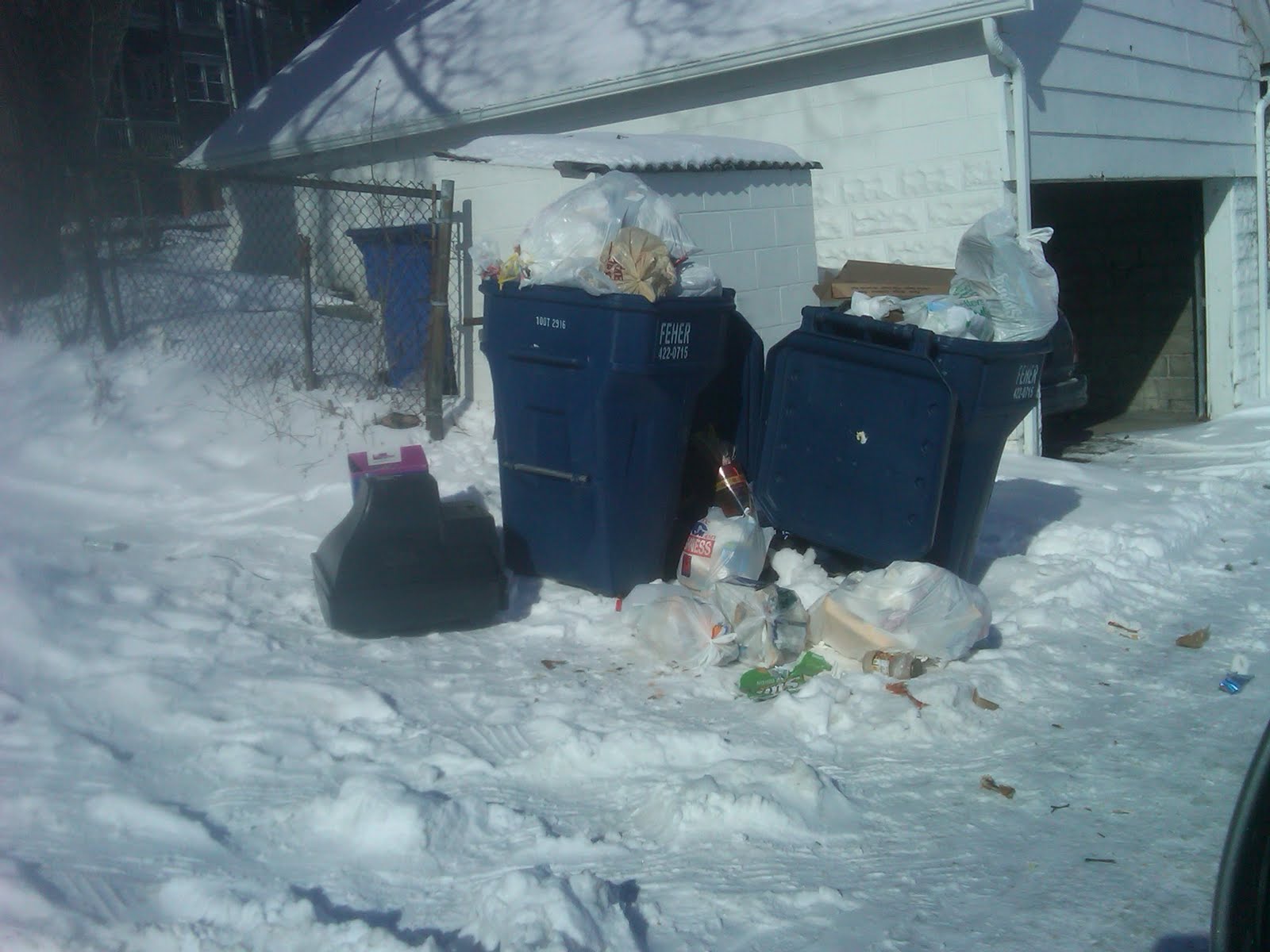 Geography of Garbage Neighbors Trash