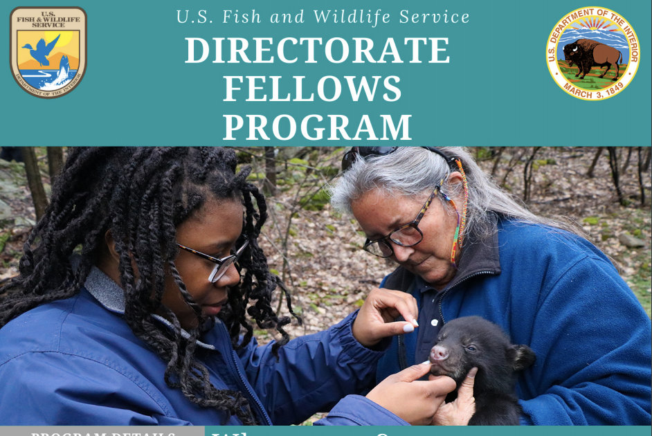 ENST Internships, Jobs, & Other News 2021 USFWS Directorate Fellows