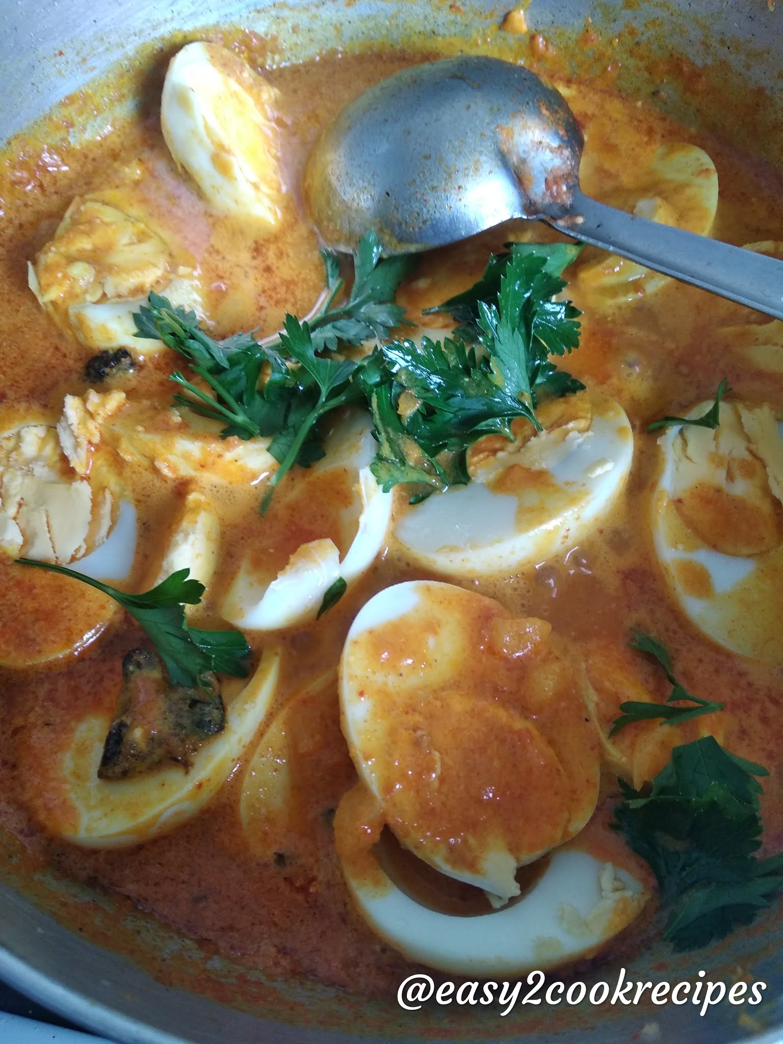 EASY2COOK RECIPES EGG CURRY MANGALORE STYLE