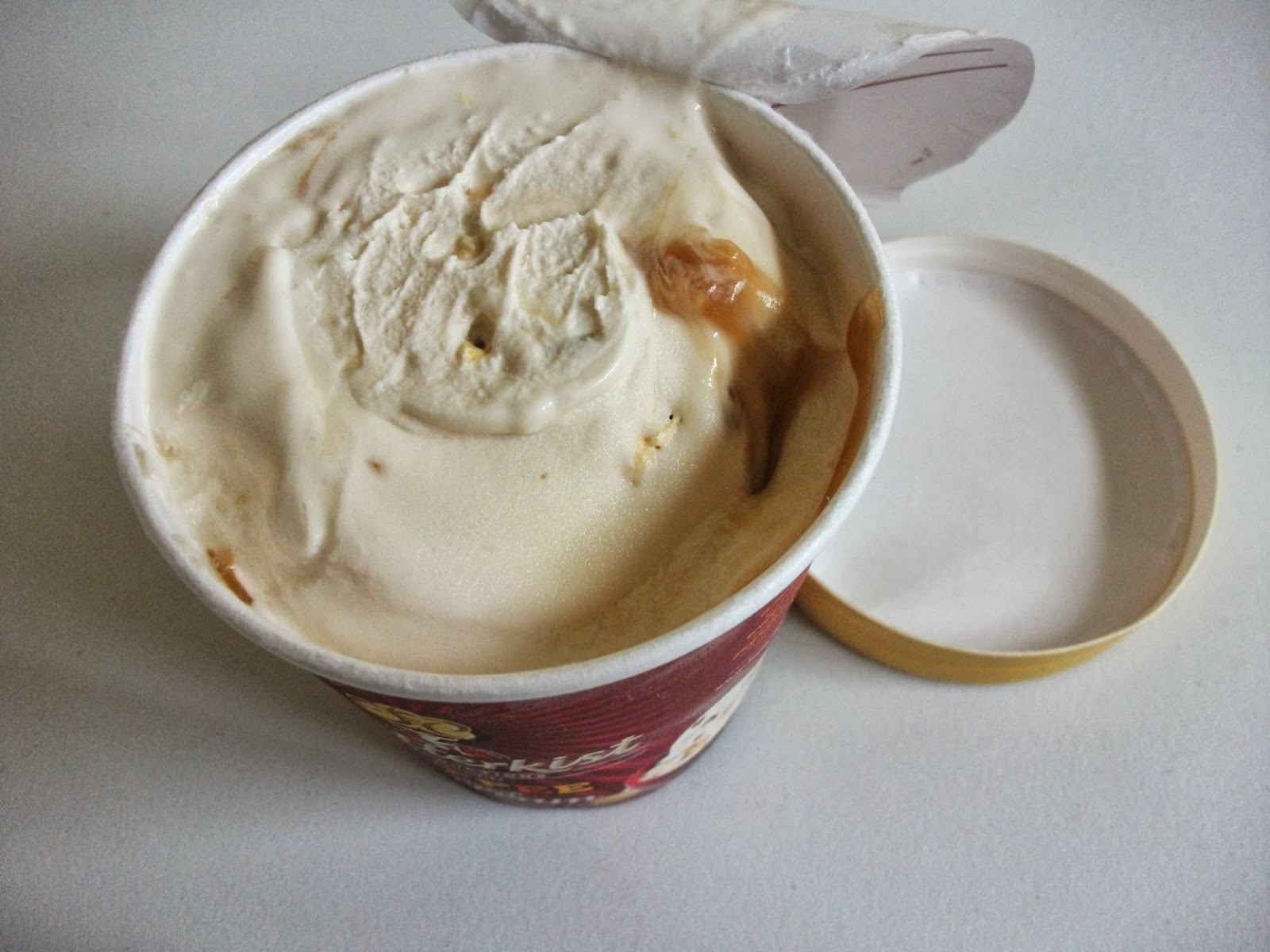 New! Butterkist Productions Toffee Popcorn Ice Cream Review