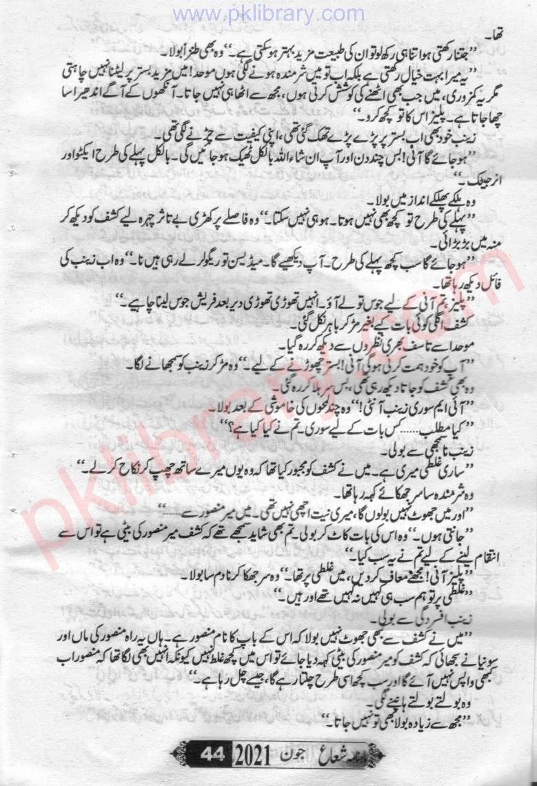 Sham Ki Haveli Main By Rukhsana Nigar Adnan Episode 30