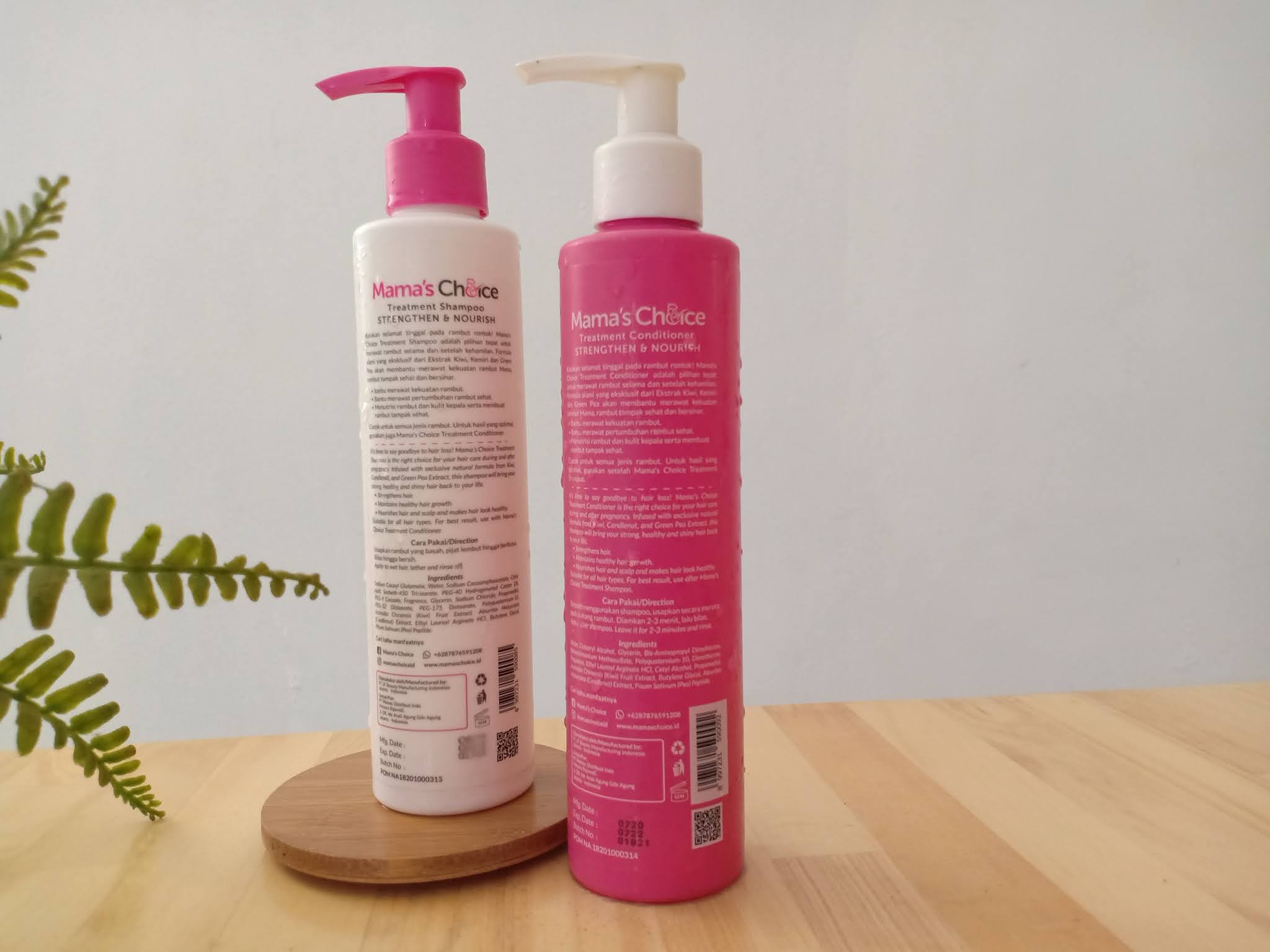 Mama's Choice Shampoo & Conditioner tanpa SLS dan Paraben dari Mama’s