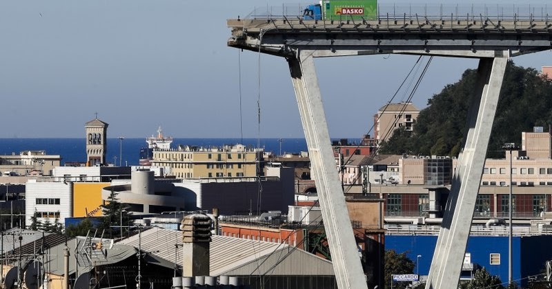 The Latest: Survivors describe Italy bridge collapse