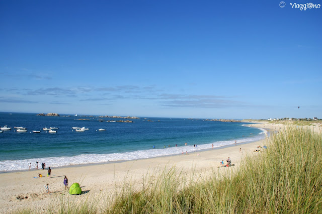 La lunga spiaggia di sabbia fine di Meneham