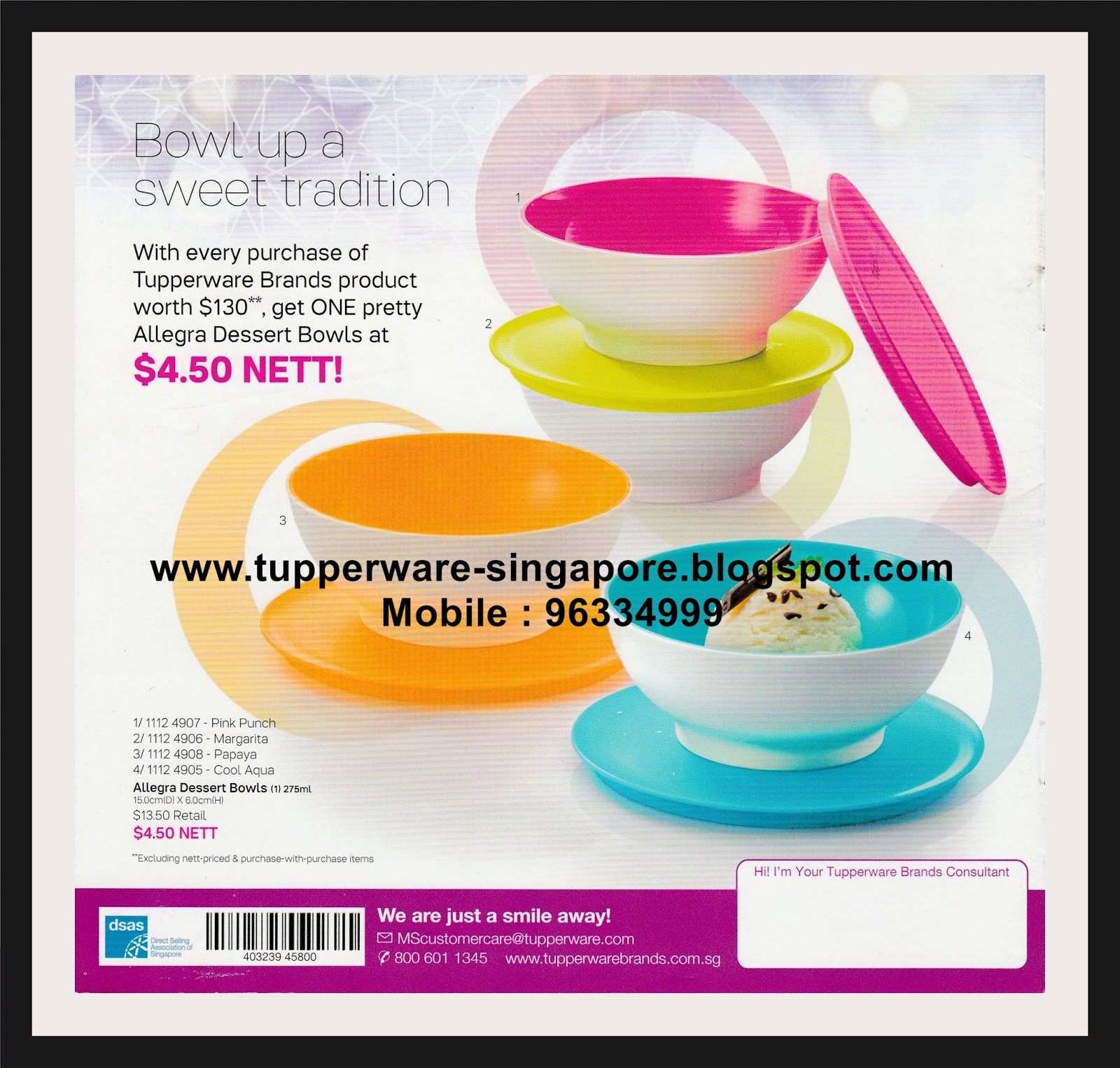 Buy Tupperware in Singapore Special Offers valid from 5 to 30