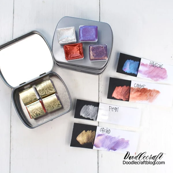 How to Make Color Shift Watercolors Tutorial