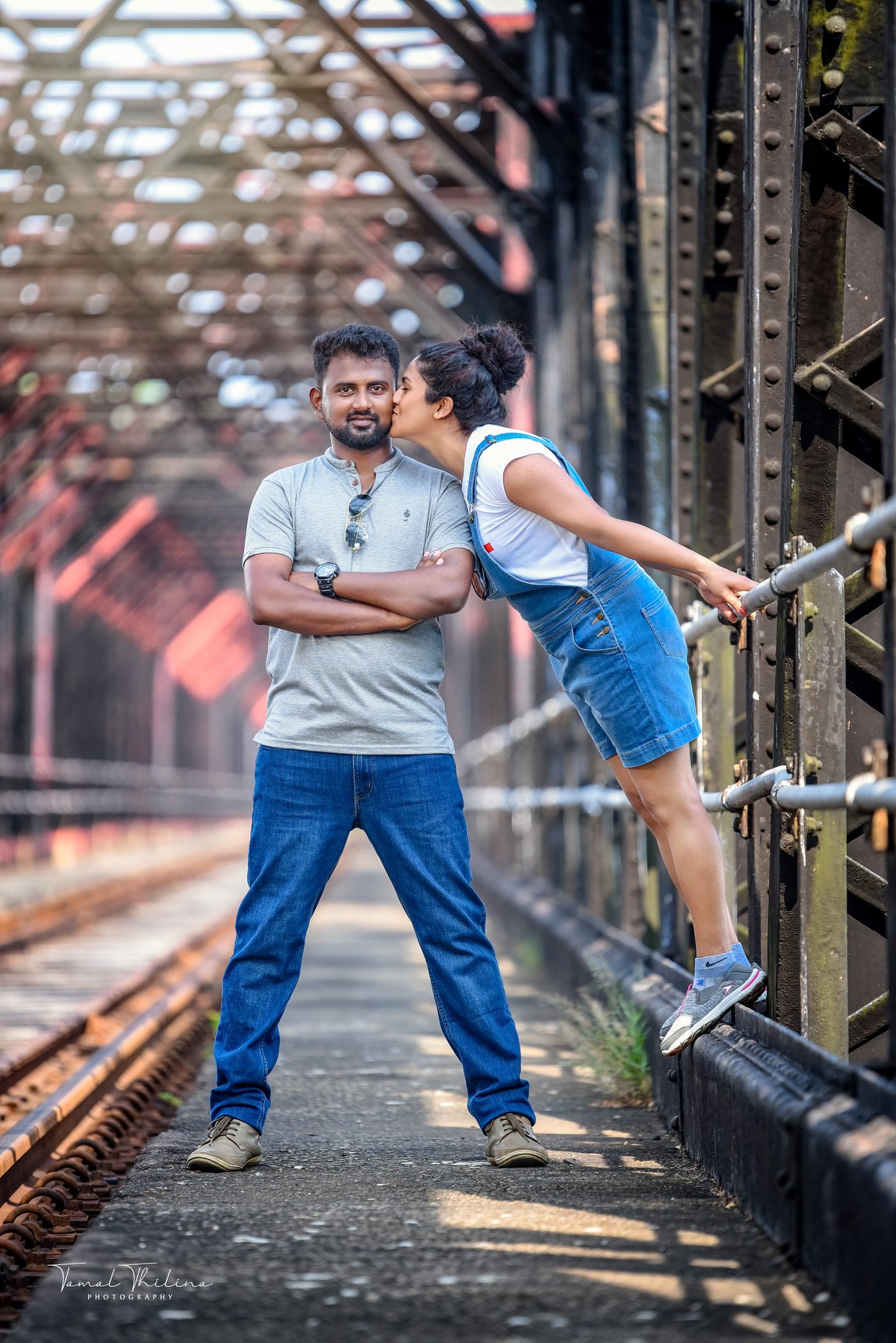 Pre shoot Moment of Chami & Sujith