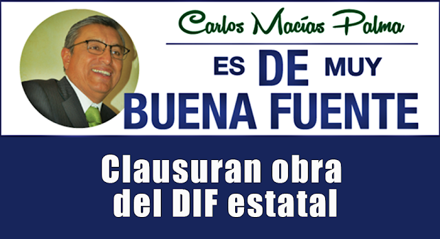 Clausuran obra del DIF estatal