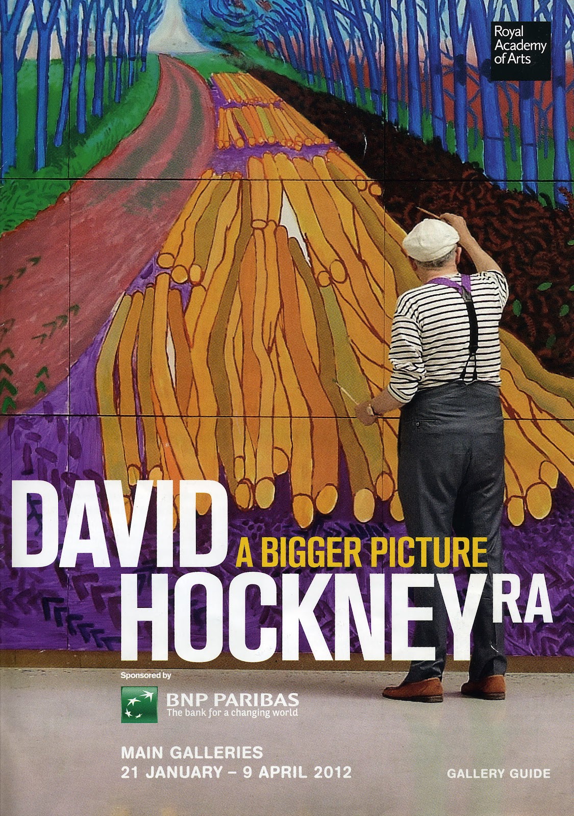 artycraftythings Hockney exhibition, London.