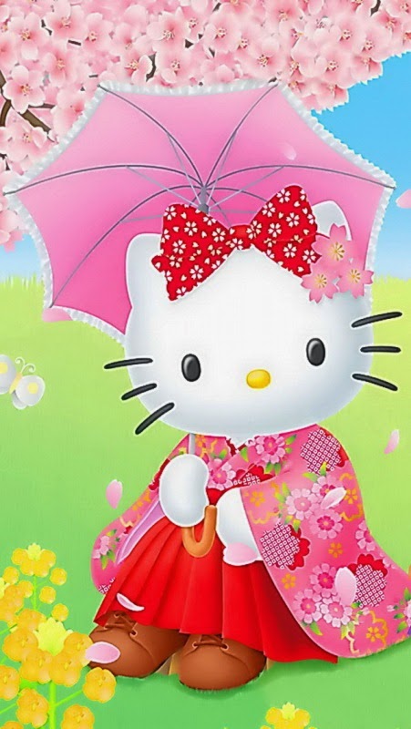 Wallpaper Hello Kitty Cantik Lucu Diam