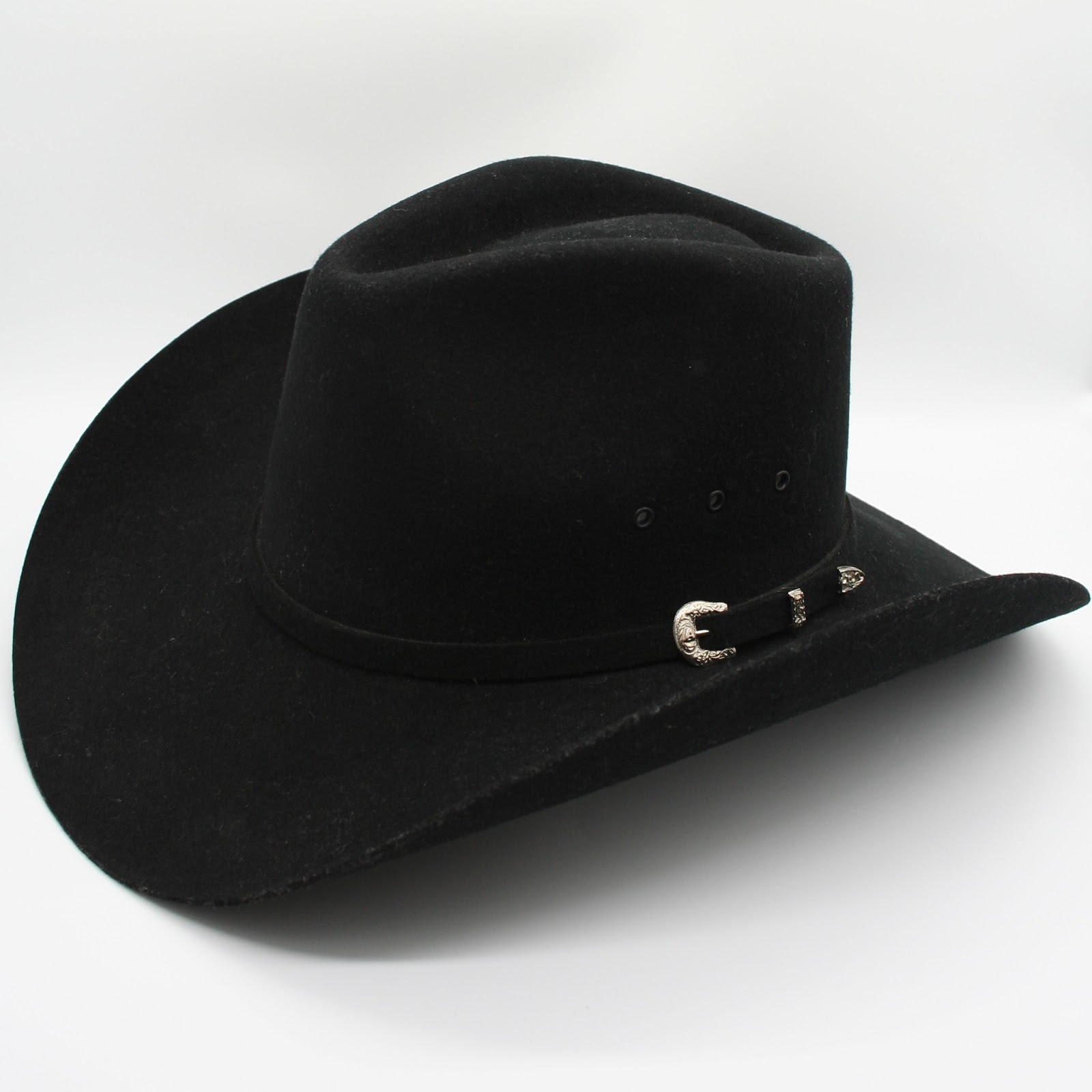 Chapeau Cowboy ' Feutre Noir '  Spécialité Western - Achetez en ligne