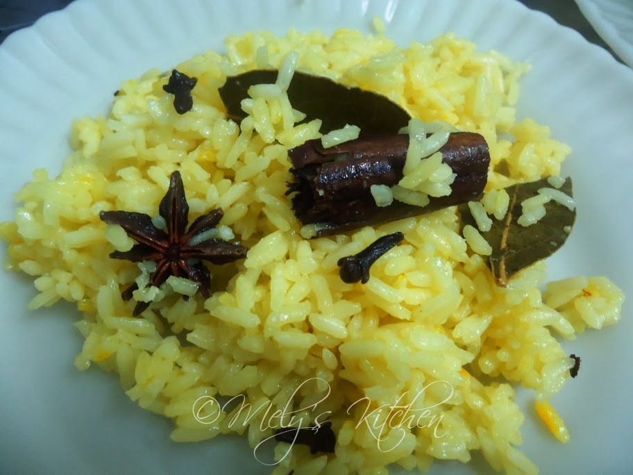 Mely's kitchen How to Cook Pilau Rice