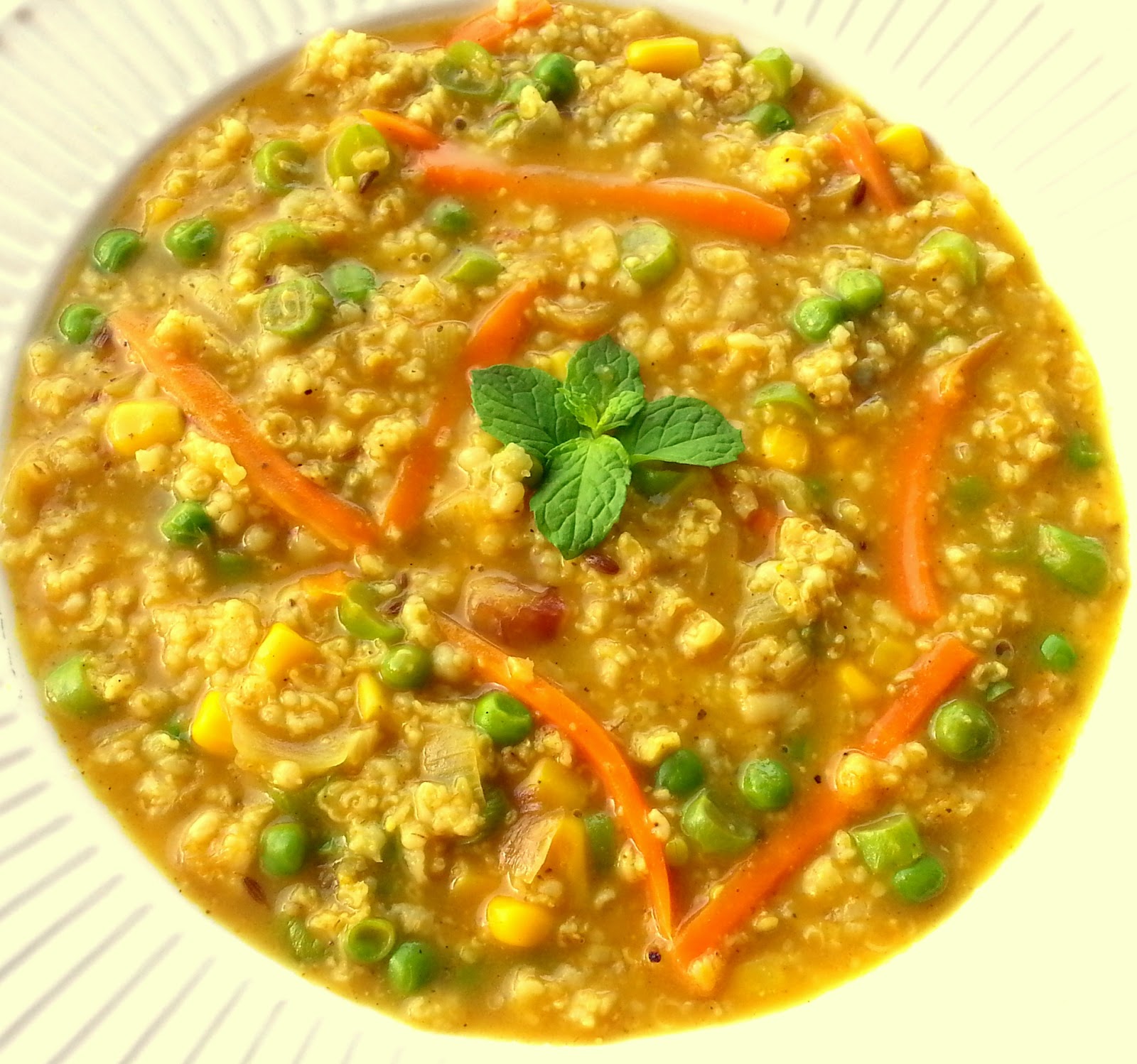 Annapurna: Masala Oats / Healthy Vegetarian Breakfast Recipe