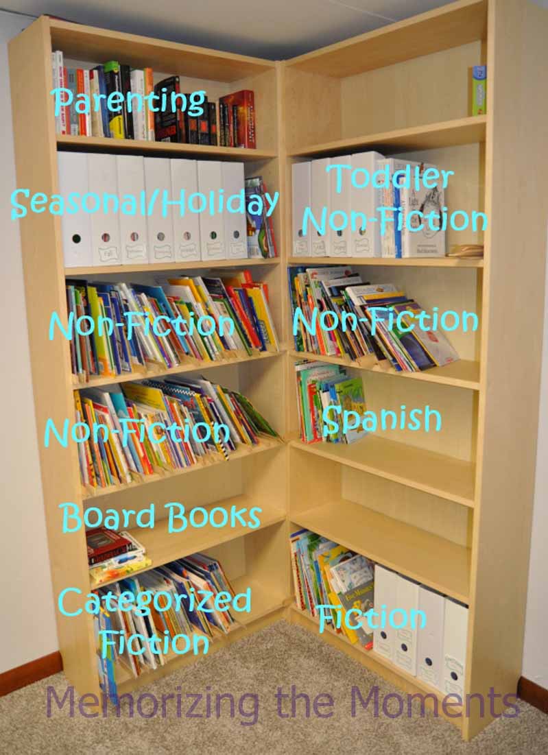 Memorizing the Moments: Organizing a Homeschool Library