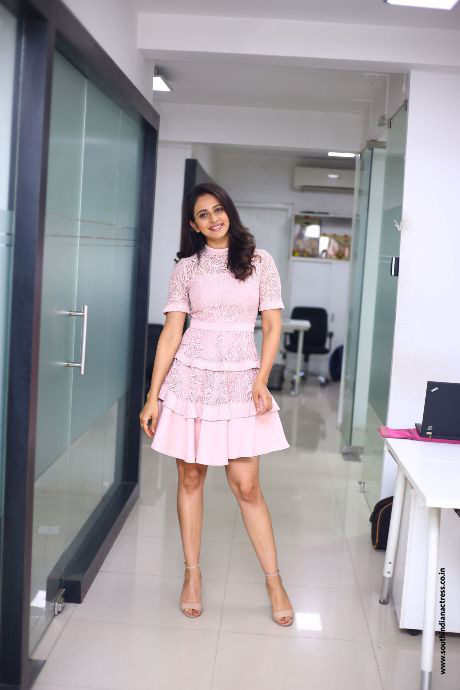Rakul Preet Singh Photoshoot at Theeran Adhigaram Ondru Interview