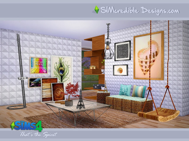 Мастерская художника — мебель и декор для Sims 4 со ссылкой для скачивания